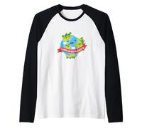 No hay planeta B Protección del Medio Ambiente Madre Tierra Camiseta Manga Raglan