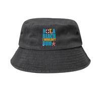 No Hay Playa A La Que No Iría. Sombrero De Pesca Unisex Gorro para Hombres Mujeres, Senderismo Fiestas Jungla Protección UV Sombrero De Pescador
