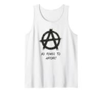 "¡No hay poder para nadie!", Punks, Punkrock, Anarquía Camiseta sin Mangas