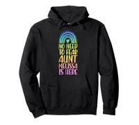 No Hay por qué temer: la tía Melissa está aquí. Nombre: Rainbow Sudadera con Capucha