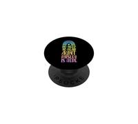 No Hay por qué temer: la tía Paisley está aquí. Nombre: Rainbow PopSockets PopGrip Adhesivo