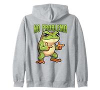 No Hay Problema con Funny Frog Meme Sudadera con Capucha