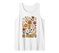 No Hay Problema Floral Camiseta sin Mangas