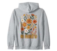 No Hay Problema Floral Sudadera con Capucha
