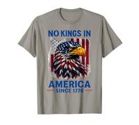 No hay reyes en América desde 1776 - Águila patriótica Camiseta