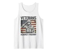 No Hay Reyes en América Veteranos contra la tiranía Camiseta sin Mangas
