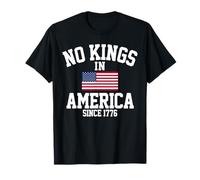 No hay reyes en Estados Unidos desde el 4 de julio de 1776. Bandera de Estados Unidos Camiseta