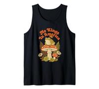 No Hay Reyes en Estados Unidos Frog Cottagecore Camiseta sin Mangas