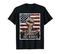 No Hay Reyes en Estados Unidos | Los Veteranos apoyan a No Kings Camiseta