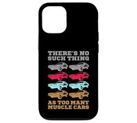 No hay tal cosa como demasiados coches musculosos Carcasa para iPhone 12/12 Pro
