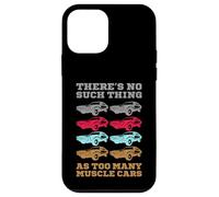 No hay tal cosa como demasiados coches musculosos Carcasa para iPhone 12 mini