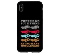 No hay tal cosa como demasiados coches musculosos Carcasa para iPhone XS Max