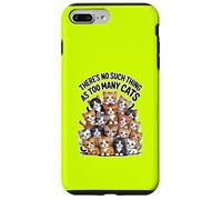No hay tal cosa como demasiados gatos Carcasa para iPhone 7 Plus/8 Plus
