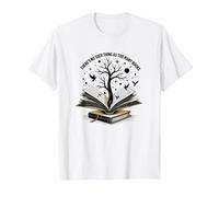 No Hay Tal Cosa como demasiados Libros Leyendo Arte Camiseta, Hombre, Blanco, 3XL
