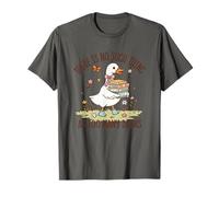 No hay tal cosa como demasiados libros pato Camiseta