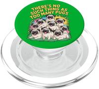 No hay tal cosa como demasiados pugs PopSockets PopGrip para MagSafe