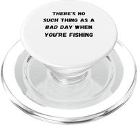 No Hay Tal Cosa como un Mal día Cuando estás pescando PopSockets PopGrip para MagSafe