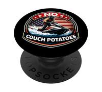 No Hay teleadictos Que se pongan de pie, Propietario de una Moto acuática PopSockets PopGrip Adhesivo