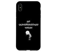No Hay Un Pensión De Patinador Hoy Diseño Divertido para Carcasa para iPhone XS MAX
