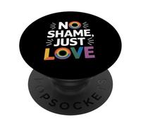 No Hay vergüenza, Solo Amor, empoderamiento, Orgullo PopSockets PopGrip Adhesivo