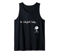 No Hay Voleibol Hoy - Divertidos Amantes del Voleibol Deportivo Camiseta sin Mangas