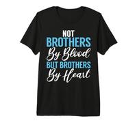 No Hermanos de Sangre Sino Hermanos de Corazón Hermanastro Camiseta Premium