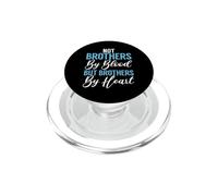 No Hermanos de Sangre Sino Hermanos de Corazón Hermanastro PopSockets PopGrip para MagSafe