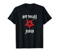 No Hoy Jesús - Pentagrama Cristiano Ateo Satánico Camiseta