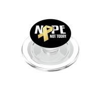 No, Hoy no cáncer Infantil PopSockets PopGrip para MagSafe