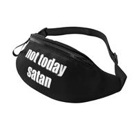 No Hoy Satanás Bolso Bandolera Deportiva Bolso De Cintura Regulable Dinero Para Entrenamiento Actividades Aire Libre 14X35Cm