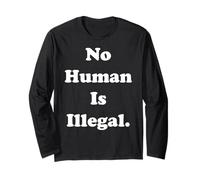 No Human Is Illegal Human Rights Manga Larga