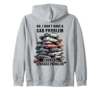 No I Don't Have a Car Problem I Have a Storage Problem Men's Sudadera con Capucha