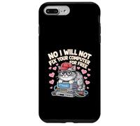 No I Will Not Fix Your Computer For Free Tech Support ---- Carcasa para iPhone 7 Plus/8 Plus