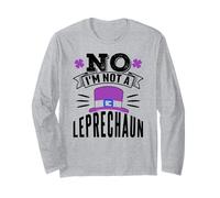No I'm Not A Leprechaun Día de San Patricio Irlanda Irlanda Manga Larga
