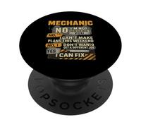 No I'm Not Ignoring You Llave Mecánica Humor Cotización Coche PopSockets PopGrip Adhesivo