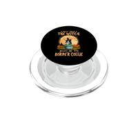 No Importa la Bruja Cuidado con el Perro Border Collie PopSockets PopGrip para MagSafe