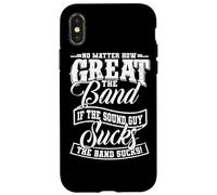 No importa lo genial que sea la banda sin un buen sonido, el espectáculo Carcasa para iPhone X/XS