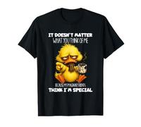No Importa lo Que pienses Imaginary Friends Duck Camiseta gráfica económica