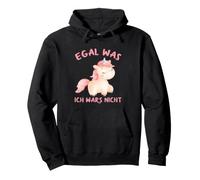 No Importa lo Que yo no era inocente Humor Lindo Unicornio Sudadera con Capucha