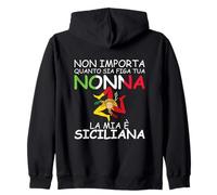No Importa Quanto SIA Figa Tua Nonna La MIA È Siciliana Sudadera con Capucha