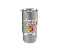 No importa quanto sia figo tuo Nonno, il mio e siciliano Vaso térmico de acero inoxidable de doble pared