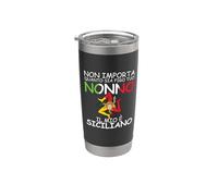 No importa quanto sia figo tuo Nonno, il mio e siciliano Vaso térmico de acero inoxidable de doble pared