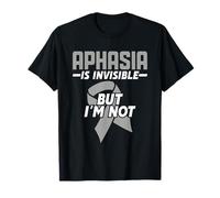 No Invisible: Trastorno De La Comunicación Afasia Camiseta