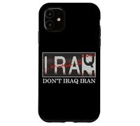 No Irak Irán contra la guerra en Oriente Medio contra la guerra Paz Carcasa para iPhone 11