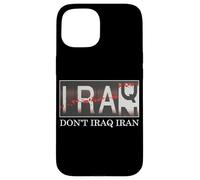 No Irak Irán contra la guerra en Oriente Medio contra la guerra Paz Carcasa para iPhone 15