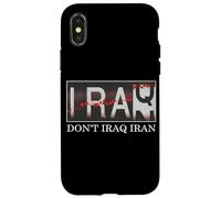 No Irak Irán contra la guerra en Oriente Medio contra la guerra Paz Carcasa para iPhone X/XS