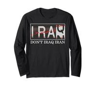 No Irak Irán contra la guerra en Oriente Medio contra la guerra Paz Manga Larga