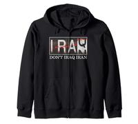 No Irak Irán contra la guerra en Oriente Medio contra la guerra Paz Sudadera con Capucha