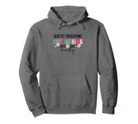 No juzgando sino juzgando flores coloridas Sudadera con Capucha