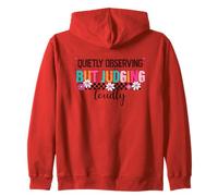 No juzgando sino juzgando flores coloridas Sudadera con Capucha